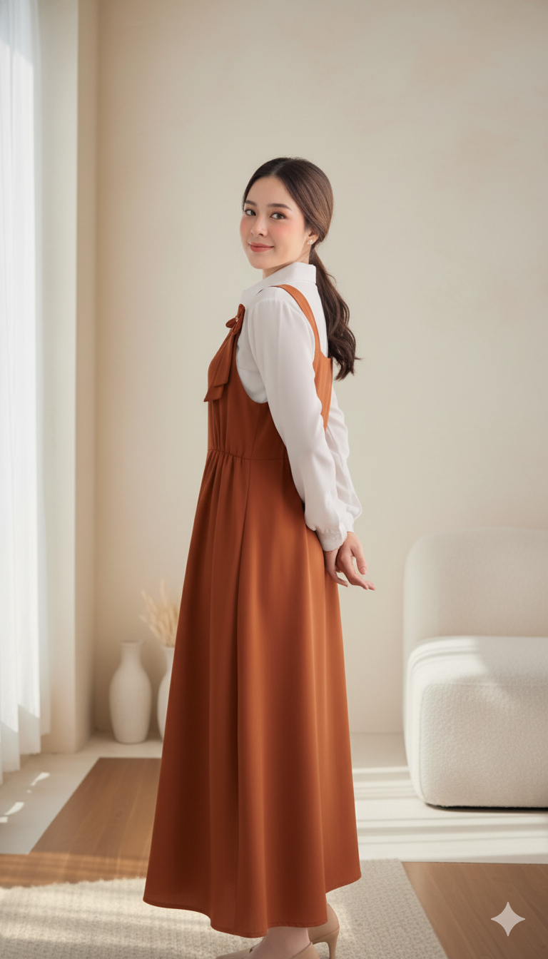 Rust bloom Roomper maxi