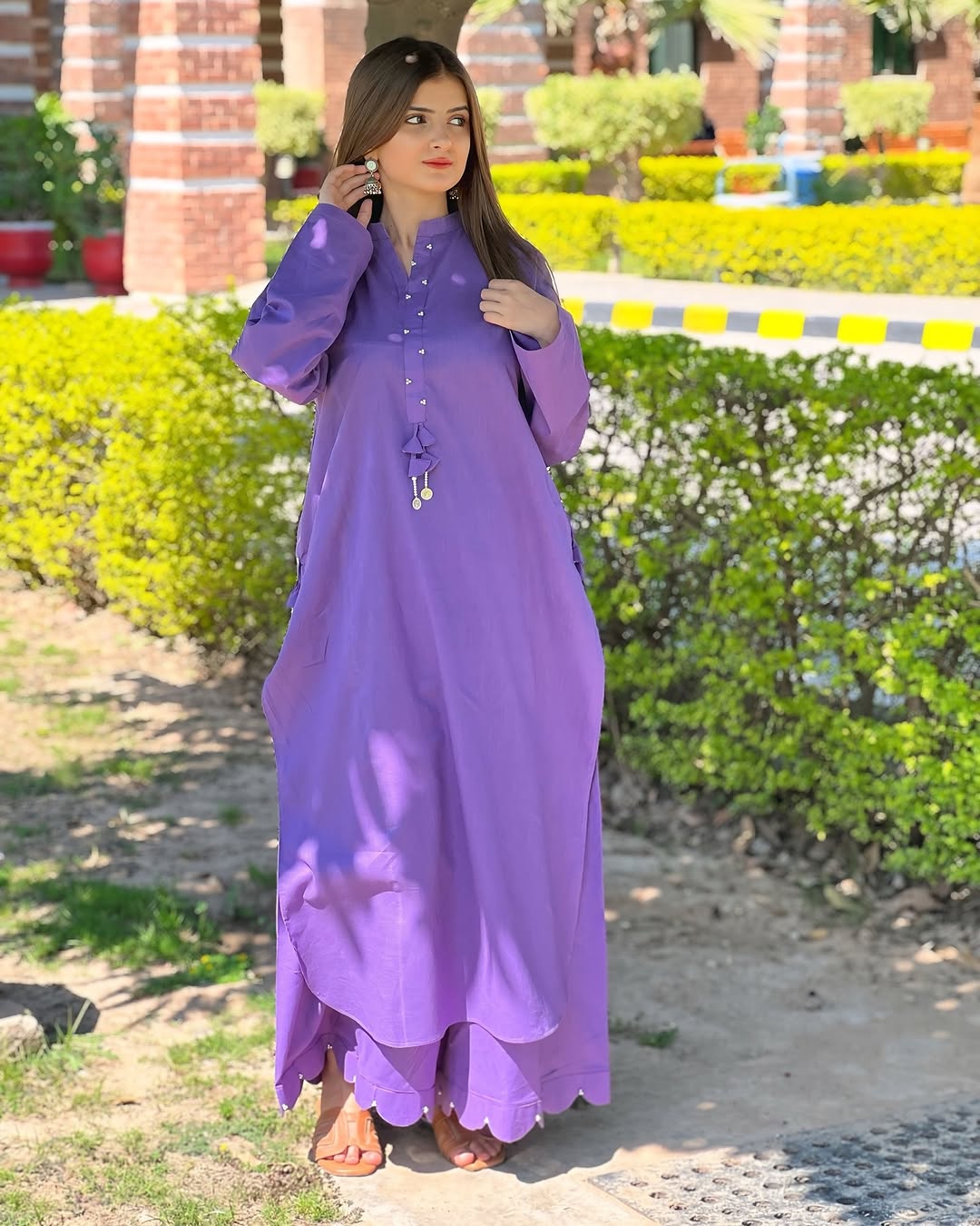 Premium Doria Cotton Printed Suit – 2-Piece Set | Soft & Breathable Summer Wear