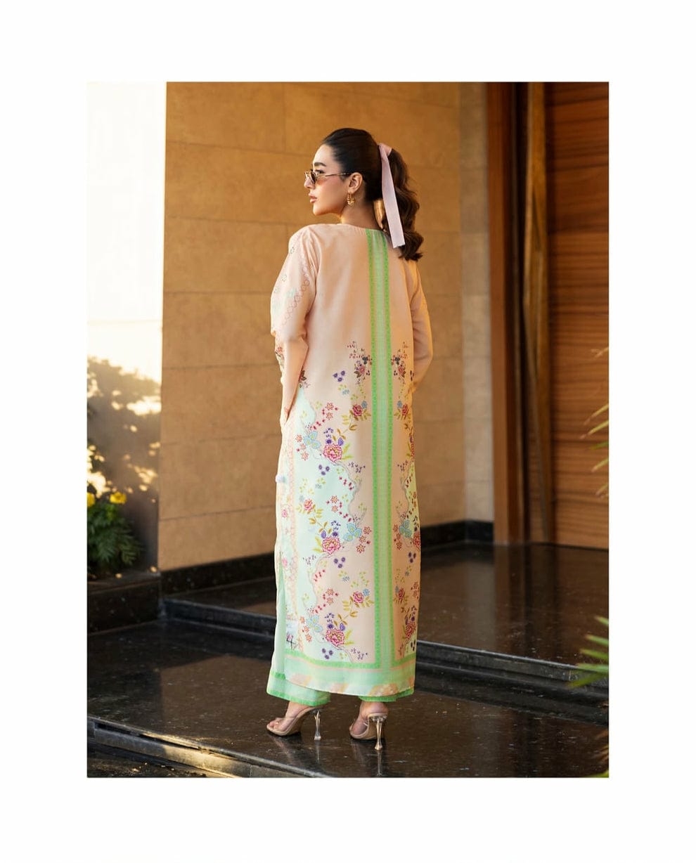 Khizra 2 Pc Suit – Silky Lawn