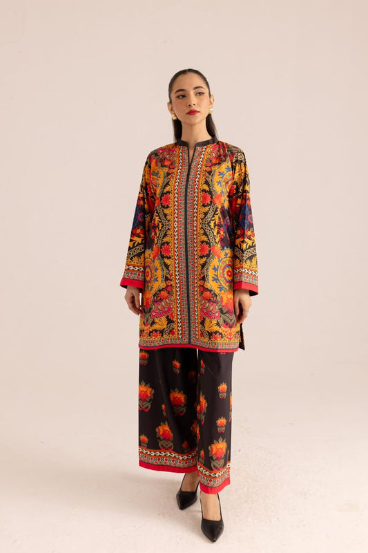 Printed 2-Piece  – Vibrant Ethnic Design