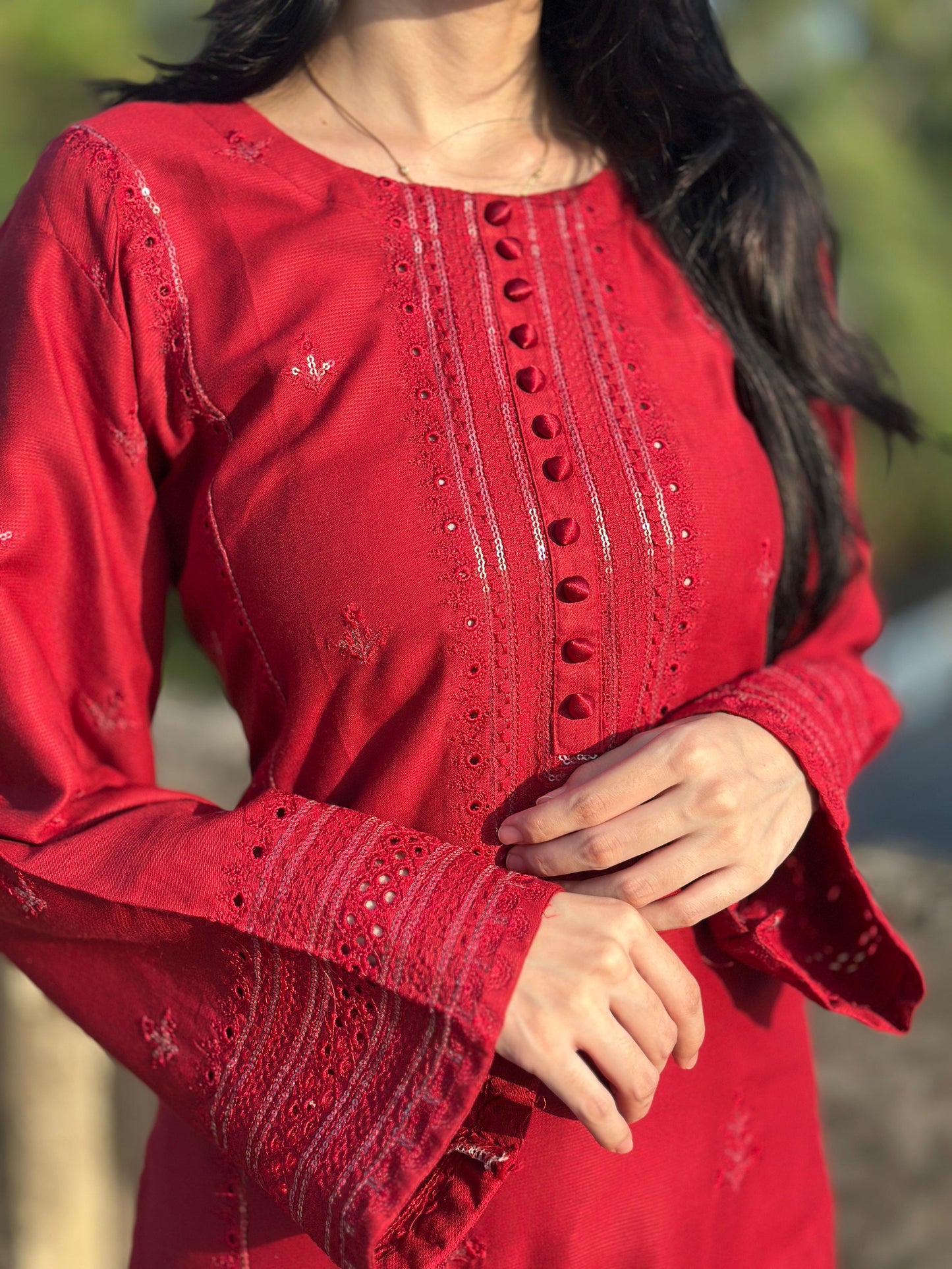 Cut work winter Collection