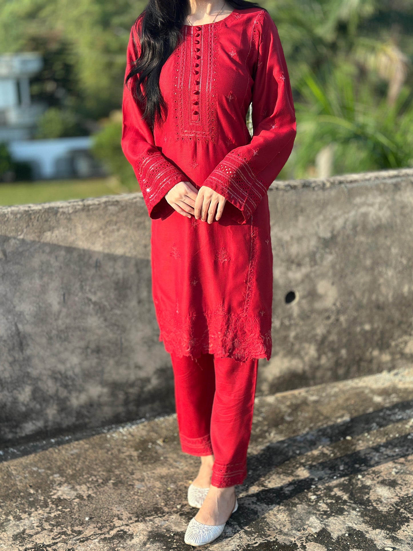 Cut work winter Collection